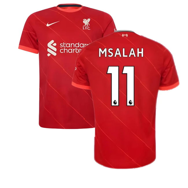 Liverpool 2021-2022 Home Shirt (M.SALAH 11)-SoccerKits Hub | Buy Soccer Jerseys Online